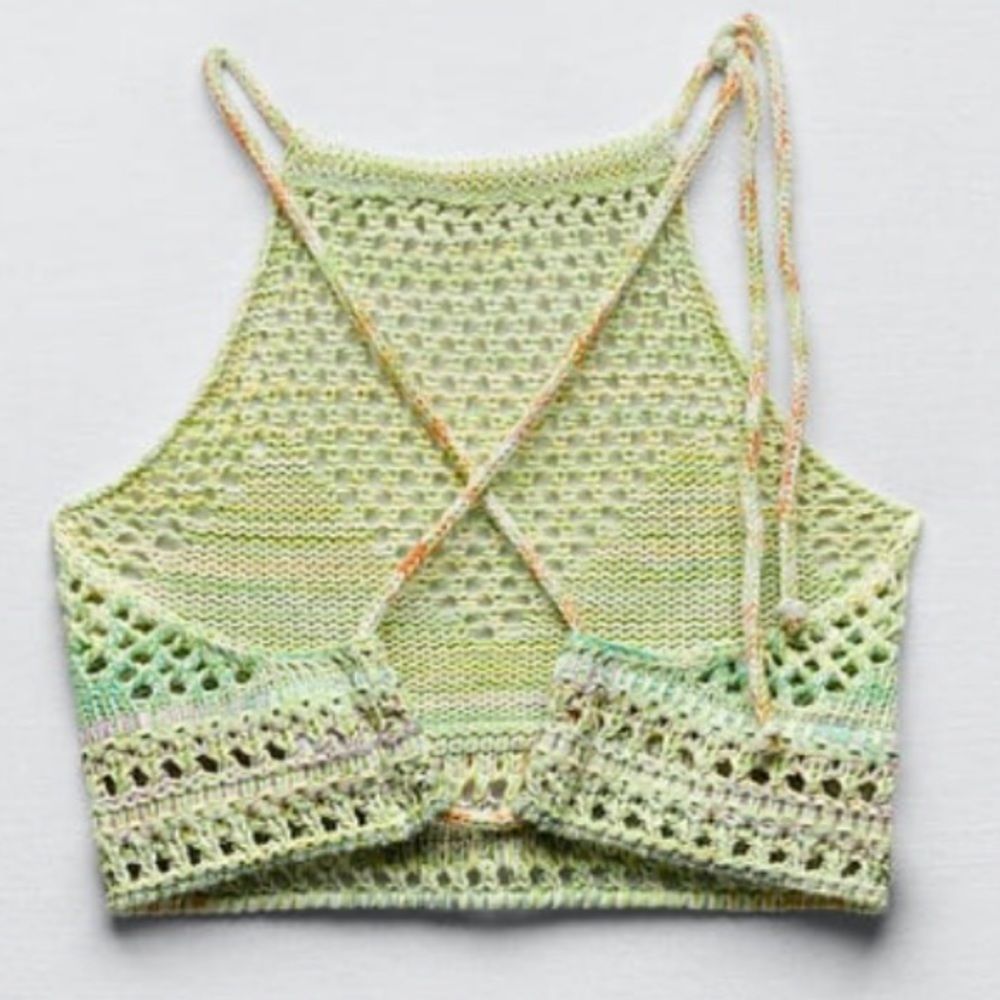 Zara knit halted top - Small - Picture 3 of 6